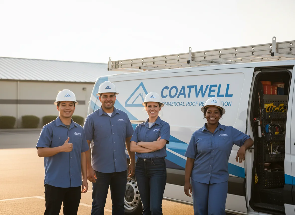 Commercial roof coating company in Easton, WA
